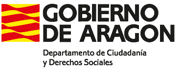 Gobierno de Aragón departamento de Ciudadanía y Derechos Sociales