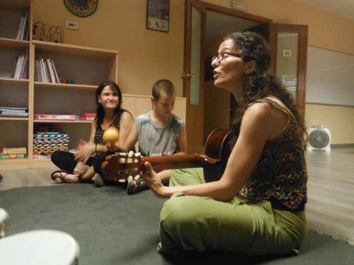 Taller de música en Autismo Huesca