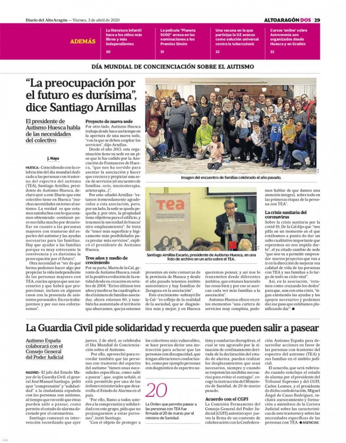 3 de abril Diario del Altoaragón (página derecha)