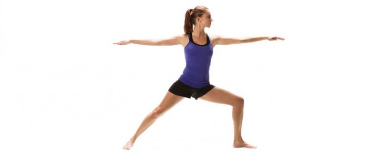 postura guerrero yoga