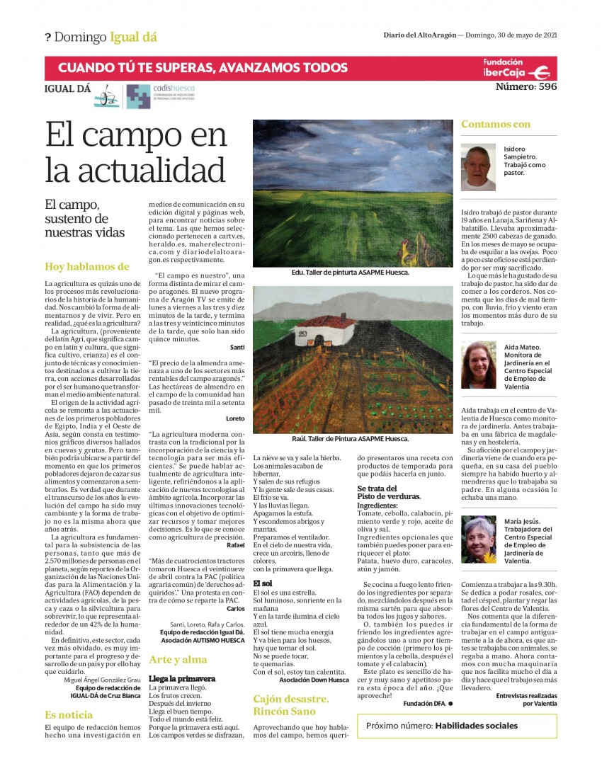 El campo en la actualidad 3052021